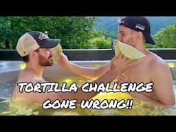 WHO KNOWS EACH OTHER BEST?? TORTILLA CHALLENGE!! 😂🔥