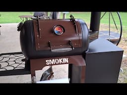 Diy air compressor smoker finished up