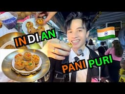 FOREIGNER TRIES PANIPURI for ₹1000😳😳| Indian girl in Vietnam 🇻🇳