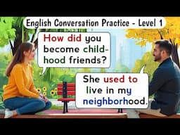 English Speaking Practice | Learn English | English Conversation Practice For Beginners