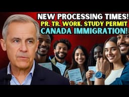 Latest IRCC Processing Times JUNE 2025 (Updated): PR, TR, Work, Study Permit | Canada Immigration