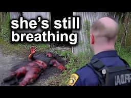 Police Turn Pale When They See This in the Woods