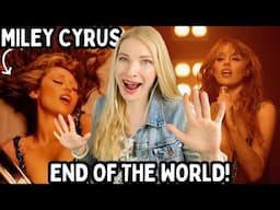 Vocal Coach Reacts: MILEY CYRUS 'End Of The World' In Depth Analysis!