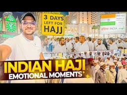 Emotional Meetup with Indian Hajis on Hajj2025 | Unbelievable Emotions Just 3 Days Before Hajj