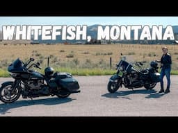 Day 2 of the WETTEST Motorcycle Road Trip - Whitefish Montana