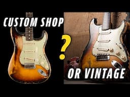 Custom Shop vs Vintage Guitars: Which One Should You Buy?