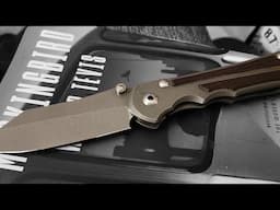 Chris Reeve k390 Reblade + Magnacut AAK Fastback : Rockwell Test @satudave