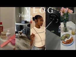 WEEKLY VLOG | SINGLE MOM DUTIES, MEETING WITH A PERSONAL TRAINER, WASH DAY🫧 +LIFE UPDATE MUKBANG!