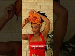 Wedding Guest Headwrap Tutorial #headwrapstyles #headwraptutorial
