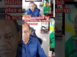Holness chatting 💩 then admits he wreck Ja economy