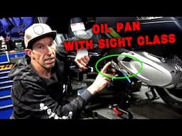 Install Oil Pan With Sight Glass on the New Vespa GTS 310