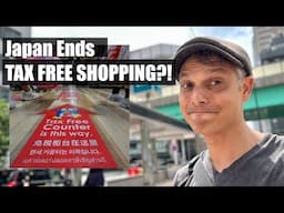 Japan Ending TAX FREE SHOPPING in 2026?!