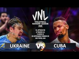 Ukraine vs Cuba | Men's VNL 2025