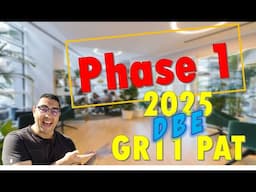 Grade 11 CAT PAT | Phase 1 | DBE | 2025