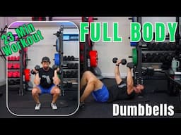 Dumbbell Full Body Home Workout - Quick Workout at Home