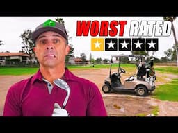 I Played the 3 Worst Rated Golf Courses in America for the Last Time!