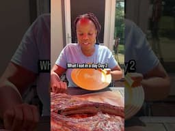 My birthday meal: what I ate