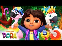 Dora & Quickatoo Sing Melodía Song! 🎶 Circle Time Songs | Dora & Friends