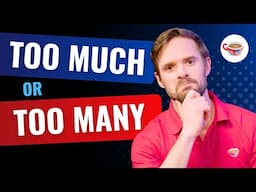 Too much or too many: What’s the difference?