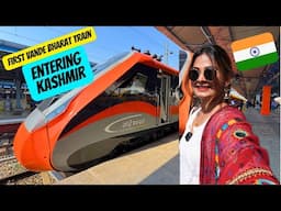 New Vande Bharat Train to KASHMIR | I Travelled on Inauguration Day | Katra to Srinagar in Just 3 Hr