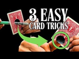 3 EASY CARD TRICKS TO FOOL YOUR FRIENDS!