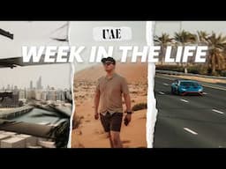 Week In The Life Of A Content Creator In Abu Dhabi 🇦🇪  (ft. Ultrahuman Rare)
