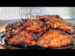 Honey Garlic JERK Wings Are The BEST