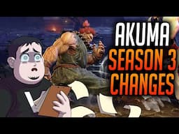 Akuma Season 3 Balance Changes! Breakdown & Thoughts - Street Fighter 6 Patch Notes