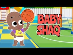 Baby Shaq 🏀🦈 Baby Shark Dance & More Music Videos for Kids 🍼 Songs for Children 🎵