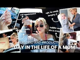PRODUCTIVE & REALISTIC Day of a Mom of 2 / Nails, Macro Friendly Meals +Surgery For My Toddler?!