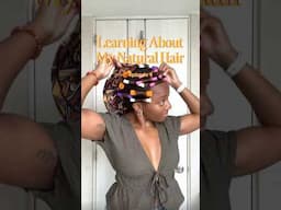 styling my natural hair episode 4: perm rod results #type4hair #4chair #naturalhairjourney