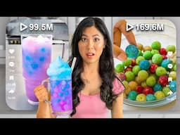 I Tested the MOST SATISFYING TikTok TREATS Recipes! 🍭