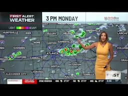 First Alert Forecast: Hot & humid today with isolated t-showers