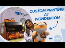 Printing Marvels at WonderCon with DeerCat & Friends™! | VersaSTUDIO Desktop UV Printer