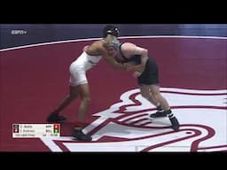 133lbs Chad Bellis (App State) vs Trayce Eckman (Bellarmine)