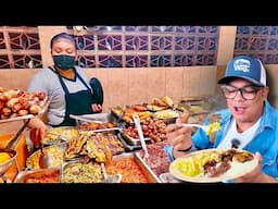 🇸🇻LA MEJOR COMIDA TÍPICA SALVADOREÑA HECHA EN LEÑA 🪵