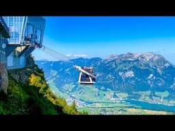 Riding the World's Coolest Cable Car (Open Air!) 🇨🇭