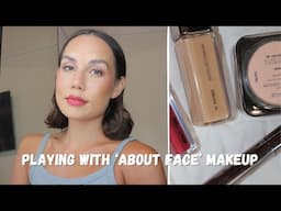 playing with 'about face' makeup