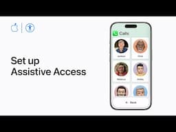 How to set up Assistive Access on your iPhone or iPad | Apple Support