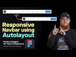 Designing Perfect Responsive Nav Bar with Auto layout in Figma