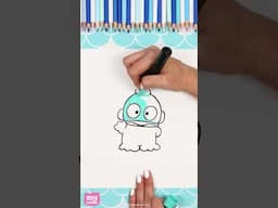 Learn how to draw Hangyodon! #howtodraw #sanrio