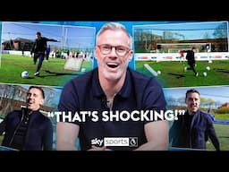 Jamie Carragher REACTS to Gary Neville's Top Bins Challenge attempts!