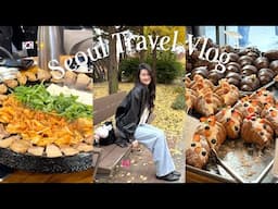 Korea Travel Vlog + Shopping Haul | Autumn days in Seoul, Delicious food, Personal color test