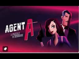 Let's play indie puzzle game Agent A tonight! Come hang out!