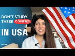 🎓 Master’s Degrees to AVOID in the USA! 🚨