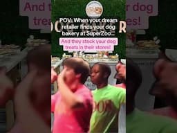 When your dog bakery partners with your dream pet retailer!