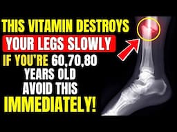 WARNING, SENIORS! These 5 Popular Vitamins Can Put You In Wheelchair If You Don't Know These Things