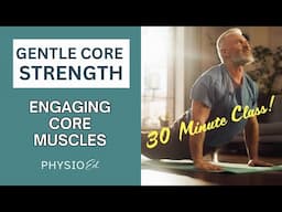 Engaging Core Muscles: A Gentle Workout Session