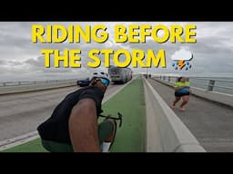 Gravel Ride Before Miami Thunderstorm ⛈️