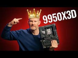 New King 👑 | Overclocking & Benchmarking the AMD Ryzen 9 9950X3D with 8PACK 💪